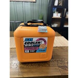 FOAM Portable EVA Lightweight Cooler - Orange | 22qt / 30 Cans | New